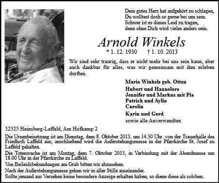 Arnold Winkels