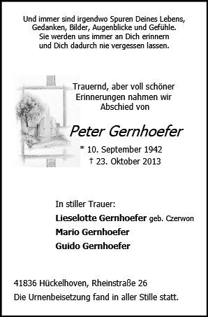 Peter Gernhoefer