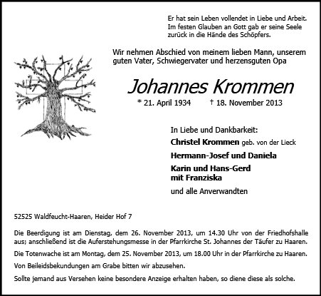 Johannes Krommen