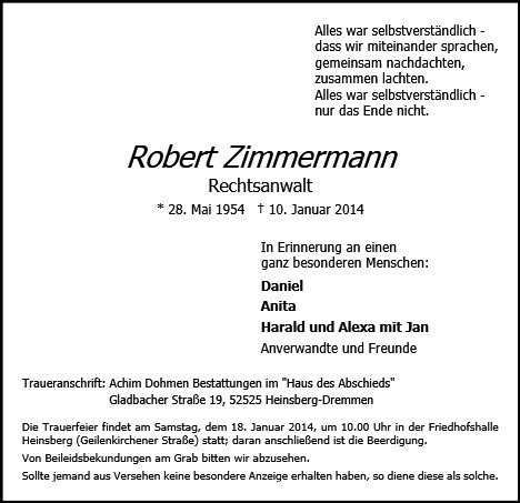 Robert Zimmermann