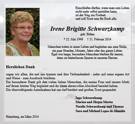 Irene Schwarzkamp