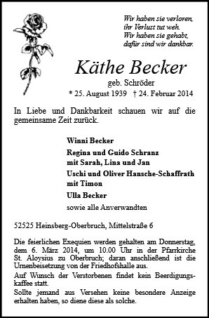 Käthe Becker