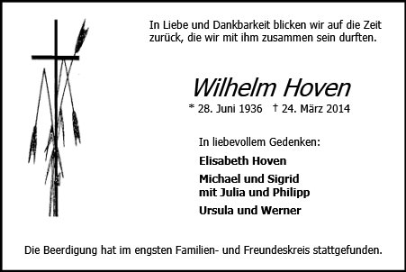 Wilhelm Hoven