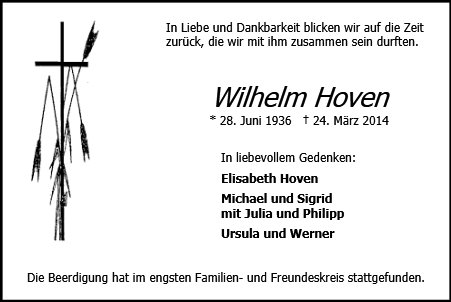Wilhelm Hoven