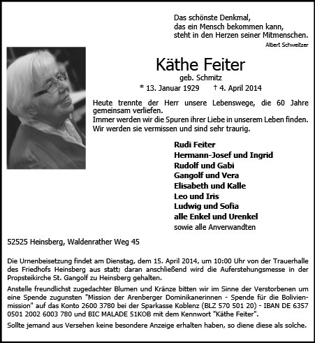 Käthe Feiter