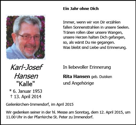Karl-Josef Hansen