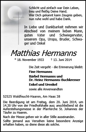 Matthias Hermanns