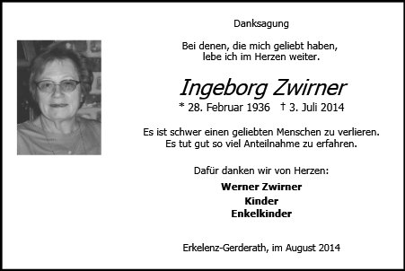 Ingeborg Zwirner