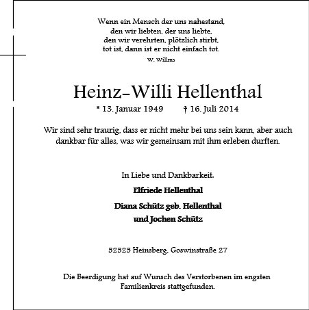 Heinz-Willi Hellenthal