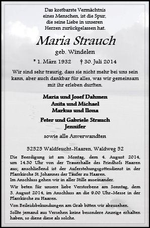 Maria Strauch