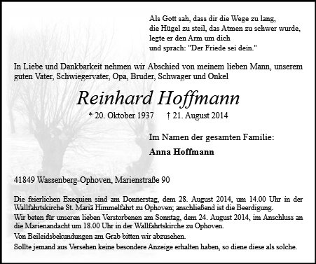 Reinhard Hoffmann