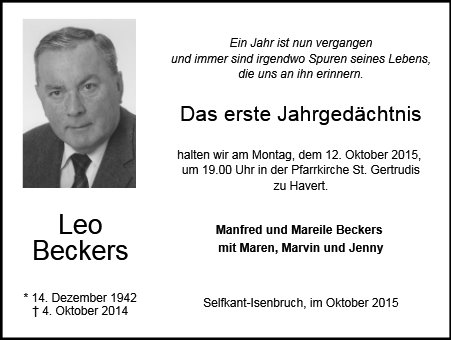 Leo Beckers