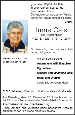 Irene Cals