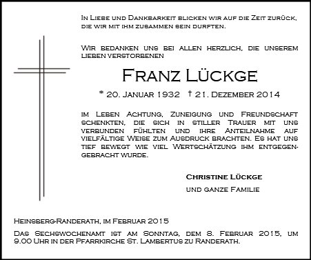 Franz Lückge