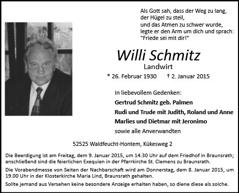 Willi Schmitz