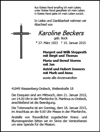 Karoline Beckers