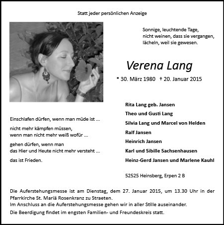 Verena Lang