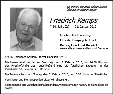 Friedrich Kamps