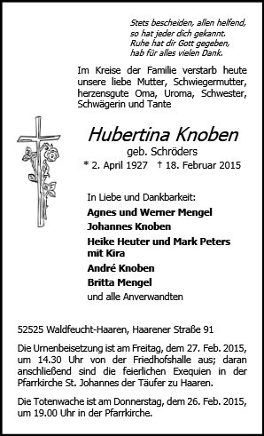 Hubertina Knoben