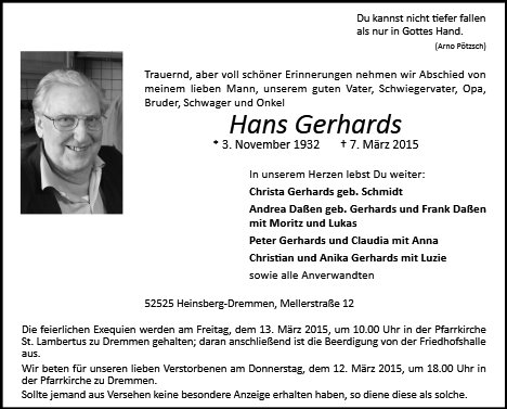 Hans Gerhards