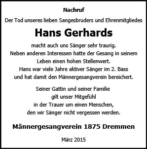 Hans Gerhards