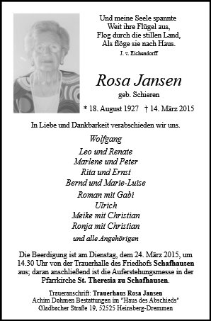 Rosa Jansen