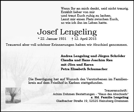 Josef Lengeling