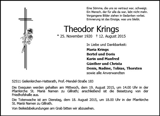 Theodor Krings