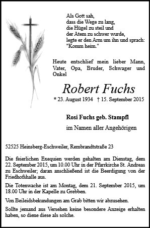 Robert Fuchs