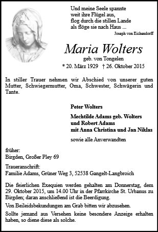 Maria Wolters