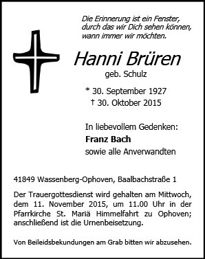 Hanni Brüren