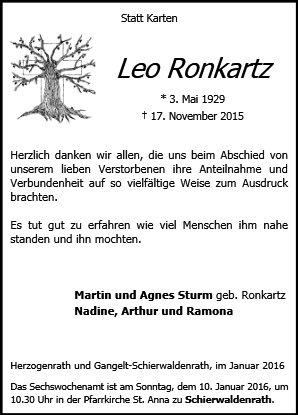 Leo Ronkartz