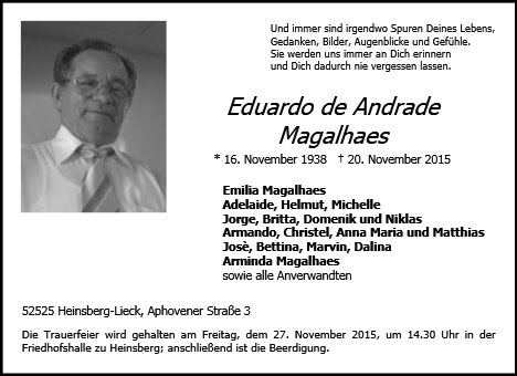 Eduardo de Andrade Magalhaes