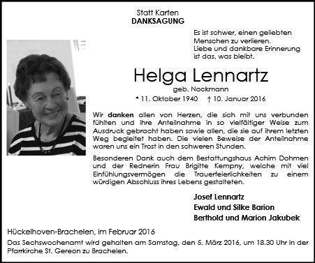 Helga Lennartz