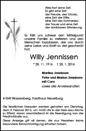 Willy Jennissen