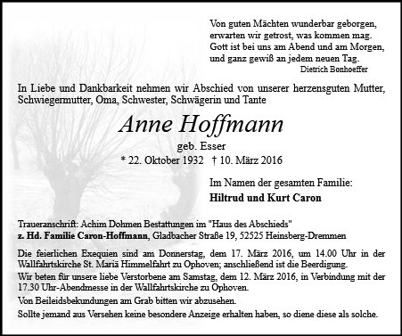 Anne Hoffmann