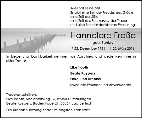 Hannelore Fraßa