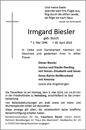 Irmgard Biesler