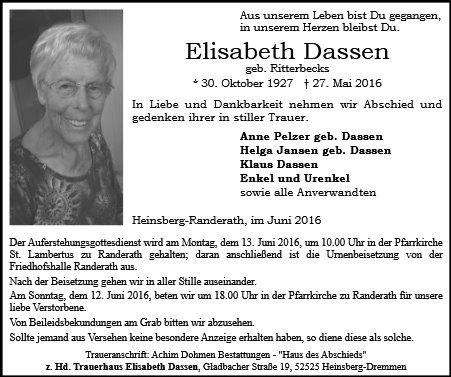 Elisabeth Dassen