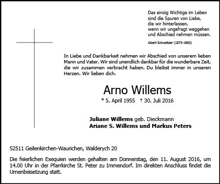Peter Arno Willems