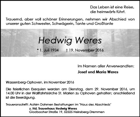 Hedwig Weres