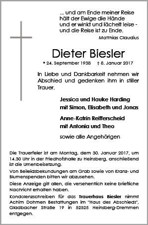 Dieter Biesler