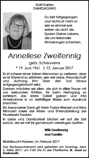 Anneliese Zweifennig