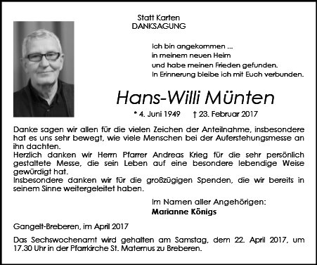 Hans-Willi Münten