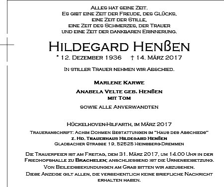Hildegard Henßen
