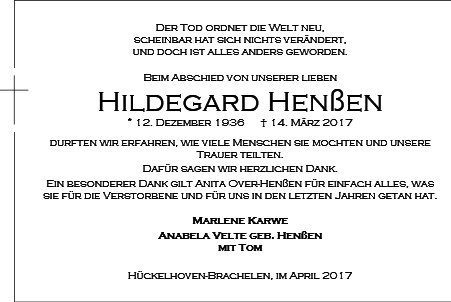 Hildegard Henßen