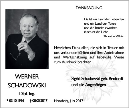 Werner Schadowski