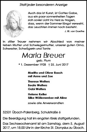Maria Breuer