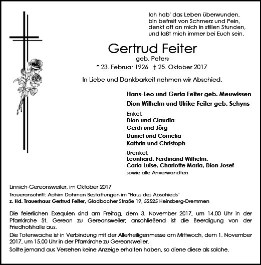 Gertrud Feiter