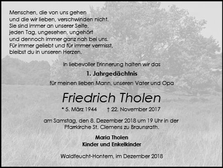 Friedrich Tholen